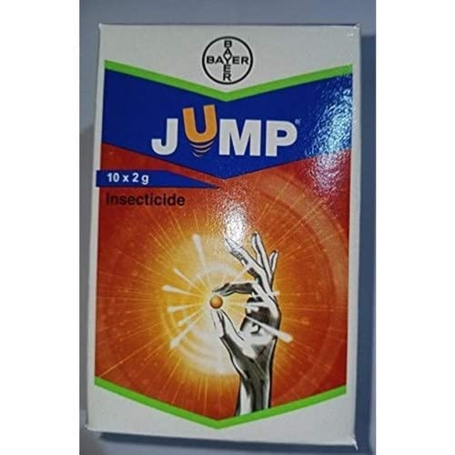 Bayer Jump, Fipronil 80 WG (80 w/w), Insecticide (2gm x 10) Amazon