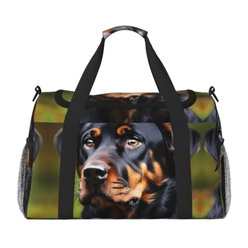 Sac de sport sous le siège motif Rottweiler pour vos weekends et fitness