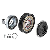 RATCHROLL Air Conditioner AC Compressor Clutch Kit for Ram 1500 2014-2019 V6 3.6L for Ram 1500 Classic 2019-2022 AC Compressor Clutch Set for 7SBH17/7SBH17C Compressor 68232388AD/68232392AC