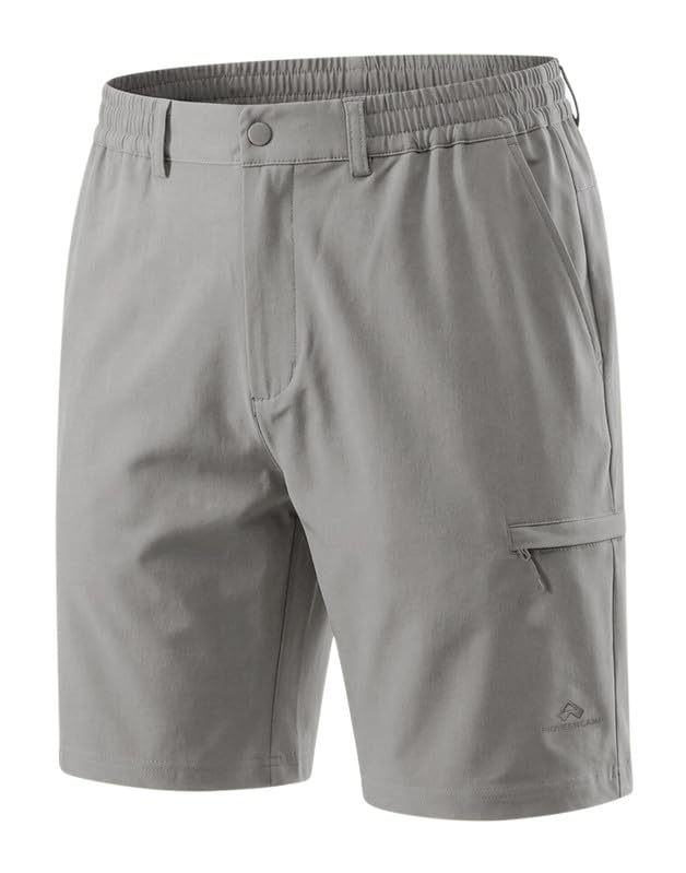 Short homme imperméable Pioneer Camp avec poche zippée pour le plein air