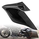 Bid4ze Fiberglass Vivid/Glossy Black Extended Side Covers Stretched Side Panels For Harley Touring...