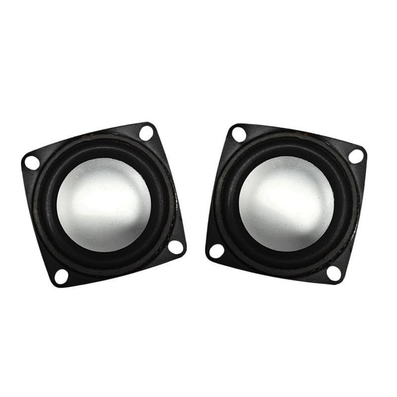 Image of 2 Pcs 2 Inch Square Speaker 50 mm Diameter 4 Ohm 3W for DIY Bluetooth Speaker, DIY Audio Kits etc.