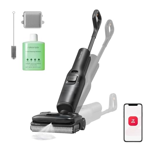 roborock F25 ACE Pro Nass-Trockensauger, 25000Pa, JetFoaming gegen Flecken, Anti-Haar-Verwicklung, 180° Flach-Design, Heißwasser-Selbstreinigung & Heißlufttrocknung