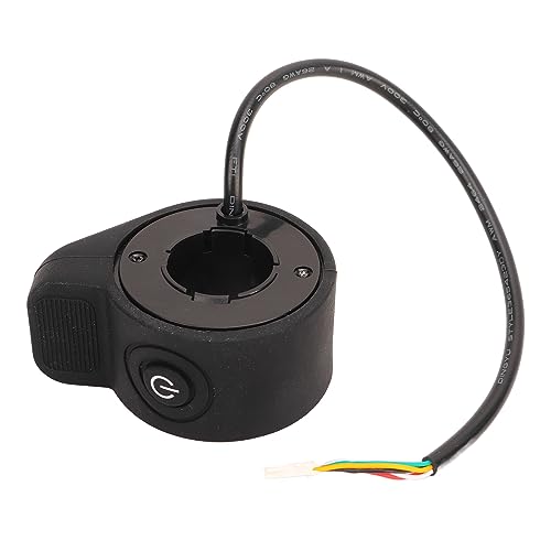 VGEBY Accélérateur pour Trottinette électrique, Poignée D'accélérateur au Pouce à Réponse Rapide avec Bandes Texturées en Relief pour une Meilleure Prise en Main, Pièce de Rechange