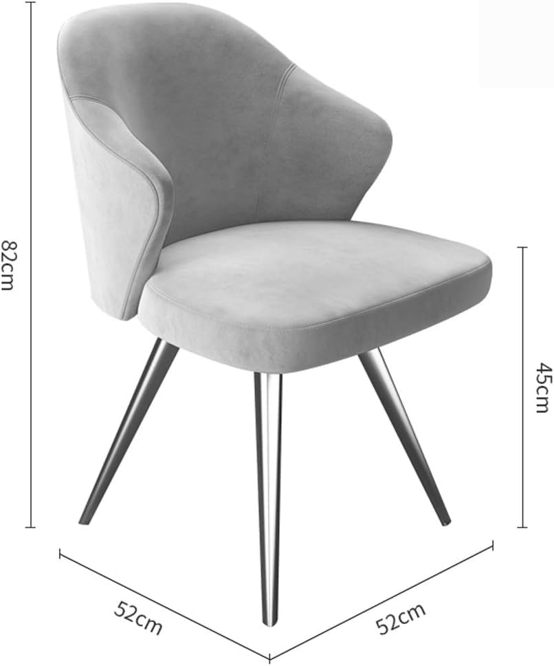 Chaise en velours bleu pour sublimer vos repas dans le salon