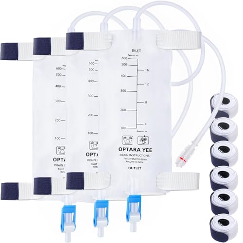 Opstra Yee 3 Pack 600ml Nephrostomy Bags