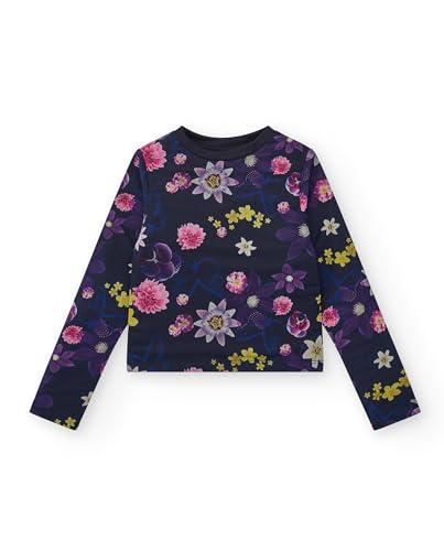 Camiseta de Manga Larga con Estampado Floral para niña colección Galactic Garden (Talla 16 años)