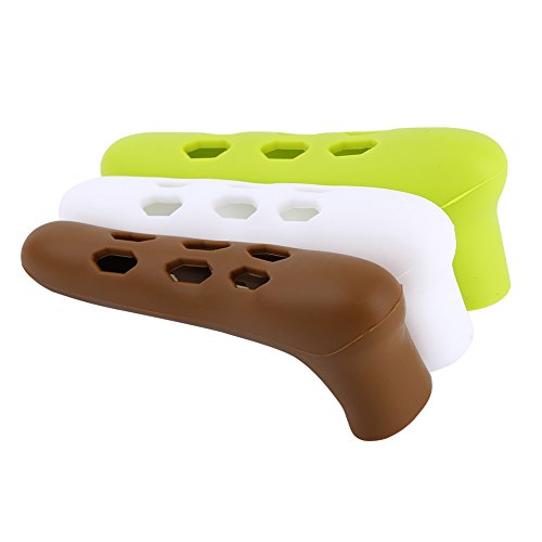 YUMILI Home Doorknob Safety Cover Silicone Doorknob Case Safety Door Handle Cover for Protecting Baby Anticollision(brown) - Image 3