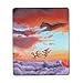 Produktbild UNIOND Sky Monkey and Pig Print Gaming Mouse Pad Mouse Mat Portable Non-Slip Rubber Base Mousepad For Laptop Working Office