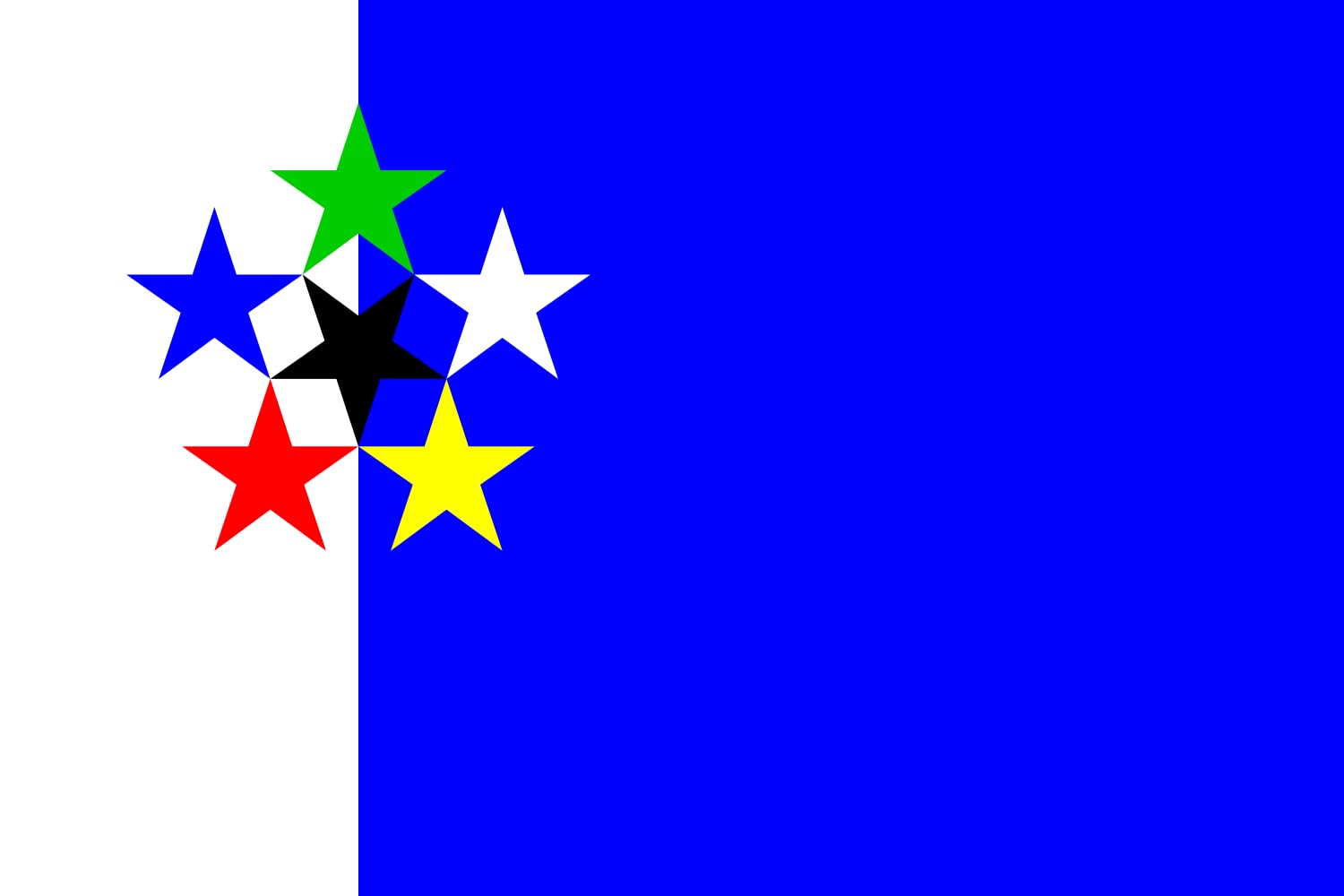 Drapeau Medium FOTW Flags of the World format paysage pour mât extérieur