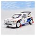 Fabbrica Originale Stampo per Colata in Scala 1:18 per Peugeot 205 Turbo 16 Auto da Rally in Lega Modello di Auto Giocattoli Collezione di Regali Artigianato