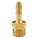 Produktbild Elmag - Schlauchtülle mit Außengewinde AG Ø 1/8 Zoll, Ø 6 mm, Messing