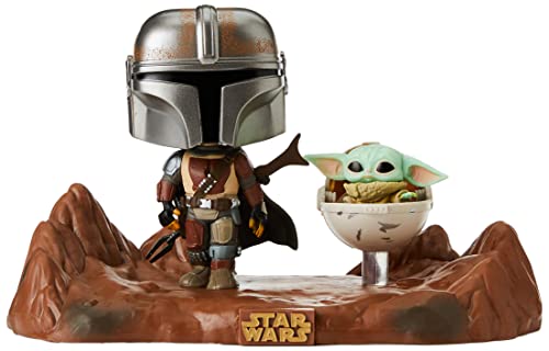 Funko-889698499309 The Mandalorian Figura Coleccionable, Dibujos Animados, Multicolor, Standard...