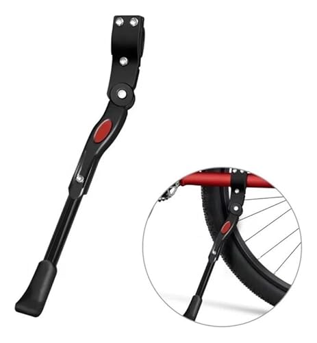 Kit Ciclista Viagens Bagageiro Em Aluminio Reforçado Para Alforges Bolsas + Pesinho Descanso Bicicle