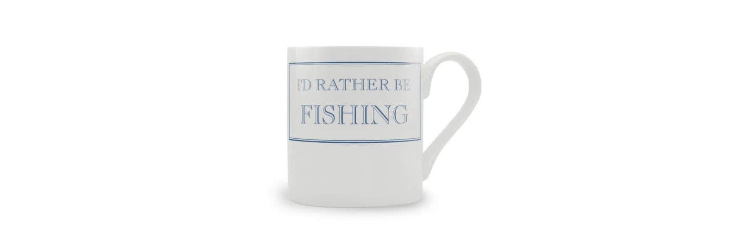 I'd Rather Be Fishing Mug