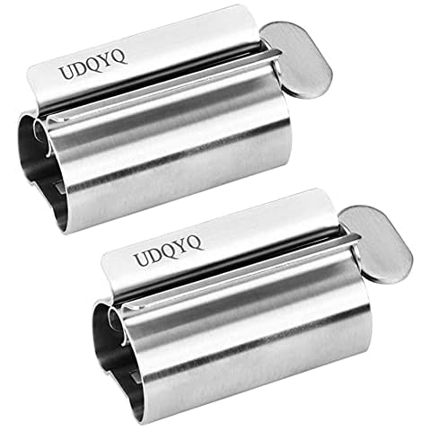 Presse-dentifrice en acier inoxydable UDQYQ Cover