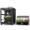 Creality K2 SE Combo 3D Printer, Support Multicolor Printing with CFS, 500mm/s High-Speed, Smart Auto Leveling, Solid Metal Build Frame, Fully Assembled, Next-Gen Extruder, 220×215×245mm Build Volume