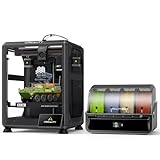 Creality K2 SE Combo 3D Printer, Support Multicolor Printing with CFS, 500mm/s High-Speed, Smart Auto Leveling, Solid Metal Build Frame, Fully Assembled, Next-Gen Extruder, 220×215×245mm Build Volume