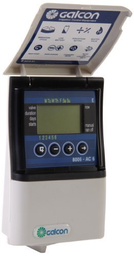 Galcon 8006 AC-6 6-Station Indoor Irrigation Controller by Galcon