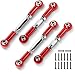 RCAWD for Arrma Turnbuckles Link Tie Rod 6pcs 1-10 3S Mega Vorteks Senton Granite Big Rock Typhon Upgrade Parts