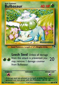 Pokemon - Bulbasaur (68) - Legendary Collection