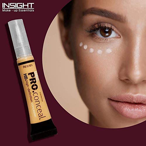 Image of INSIGHT HD Conceal Concealer for Everyday Use | Matte Finish | Medium to Full Coverage - Golden Sand (8g)