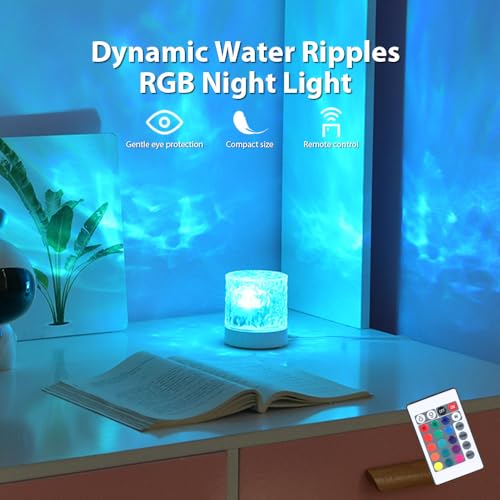 Vcwtty Cubic Ocean Wave Projector, 16 Colors Aurora, Remote by Vcwtty - Used condition - Image 2