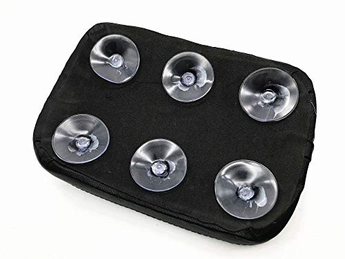 E-Bro Pillion Pad with 6 Suction Cups Seat for Harley Sportster Softail XL 883 1200