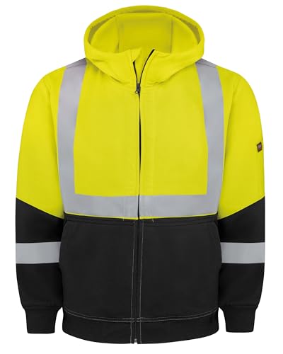 Red Kap Men's Hi-Visibility Performance Work Hoodie - Type R Class 23