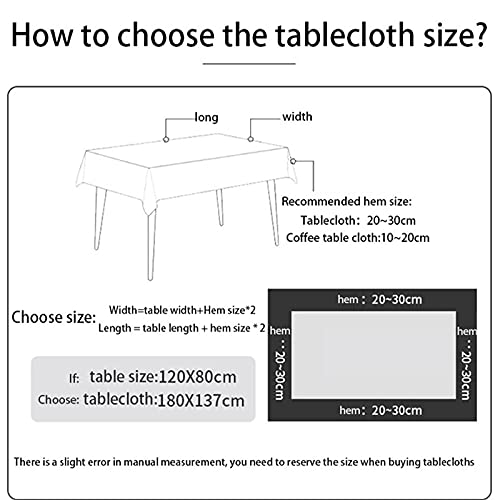 Nappe table à manger 180x340cm coton lin protégeant vos grands meubles - 8