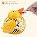 Mloarts 5 inches Coin Jar Duck Piggy Bank, Saving Box Metal Money Organizer, Coin Bank Hand Made,Anti-Rust Coin Piggy Bank Adults,Money Container for Home Decor