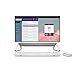 Price comparison product image Dell Inspiron 5400 23.8" FHD All-In-One Desktop, Intel Core i5-1135G7, 8GB RAM, 512GB SSD + 1TB HDD, Windows 10 Home (Silver)