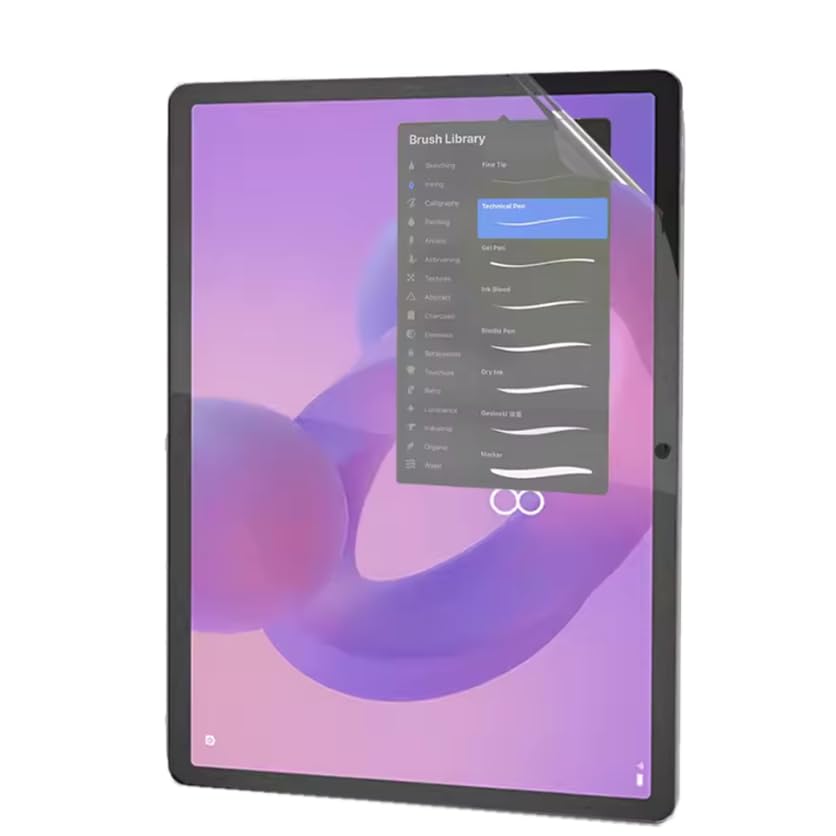 Renwox Papel Textura Protector de pantalla de tableta Compatible con Lenovo Idea Tab 11.0' (Tab K11 Gen 2) Película subbrillante Transparente, Ultradelgada, Antihuella dactilar