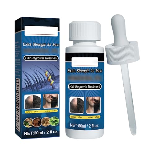 Mnozreo Serum de Crecimiento del Cabello,Acelerador Crecimiento Pelo Hombre y Mujer,60ML,1PC,Reparación de Secado y Bifurcaciones