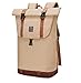 Produktbild EverVanz Laptop-Rucksack, Damen & Herren Roll Top Wasserdichter Wanderrucksack, Leichter, Lässiger Rucksack, Stylische Schultasche