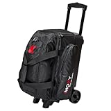 Bowlerstore Products Moxy Double Roller Bowling Bag- Black