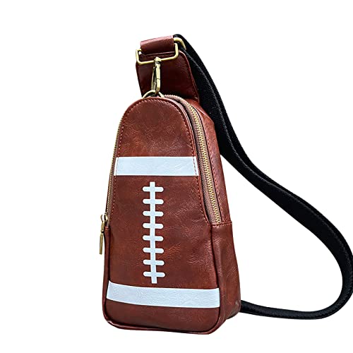 Generisch Sac à bandoulière pour homme et femme - Sac de poitrine - Sport - Baseball, a, Einheitsgröße, Sac à dos tyrolien