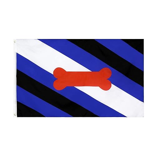 Flaglink Puppy Pride Flag 3x5 Fts - Little Dog Pup Pride Banner
