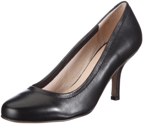 Buffalo London Women's Closed-Toe Pumps, Black 01, 6