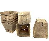 ✅ Lieferumfang: Jiffy-Torf-Topf viereckig 8 x 8 x 8-cm 50-Stück.