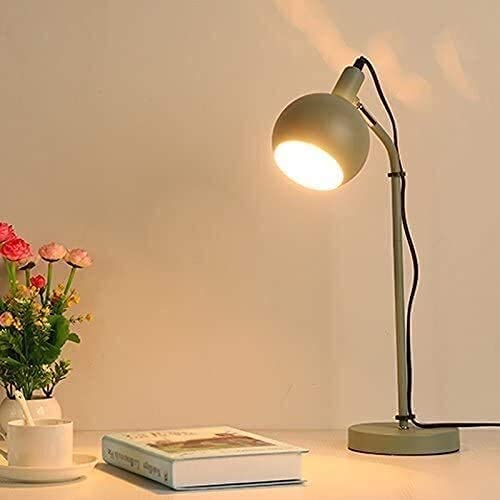 Lampe de bureau rose industrielle rotative pour éviter la fatigue oculaire