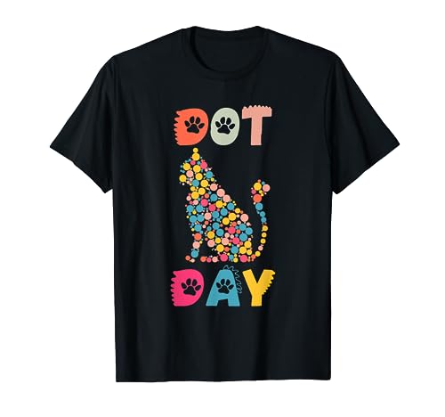 Gatti Dot Day Shirt International Dot Day Polka Dot Per bambini Maglietta
