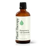 Plant Therapy Rosemary Essential Oil 100% Pure, Undiluted, Natural Aromatherapy, Therapeutic Grade 100 mL (3.3 oz)