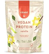 Vitatú | Proteina vegana en polvo 24 g de Proteina vegetal por porcion, Sin azucar añadida, sin g...