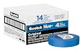ScotchBlue Original Multi-Surface Painter's Tape, 0.94 Inches x 60 Yards, 4 Rolls, Blue, Paint Tape Protects Surfaces and Removes Easily, Multi-Surface Painting Tape for Indoor and Outdoor Use