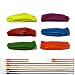 HEIMDALL Emergency Whistle with Lanyard (6 Pack) for Safety Boating Camping Hiking Hunting Survival Rescue Signaling (Red, Yellow, Green, Orange, Blue, Purple)
