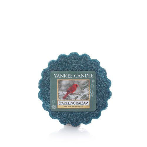 Yankee Candle Sparkling Balsam Tarts Wax Melts, Festive Scent