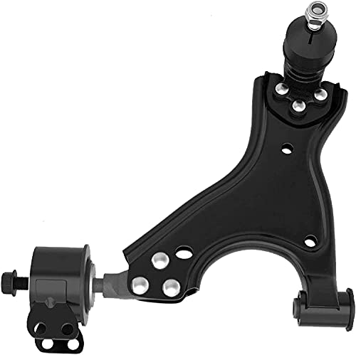 Image of Detroit Axle - 4pc Control Arms for Buick Enclave Chevrolet Traverse GMC Acadia Limited Saturn Outlook, 2 Front Lower Control Arms with Ball Joints 2 Rear Upper Rearward Control Arm Replacement