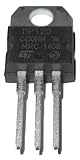 Major Brands TIP120. Transistor, Darlington, NPN, 60 Volt, 5 Amp, 3-Pin, 3+ Tab, TO-220, AmpB, Rail (Pack of 15)
