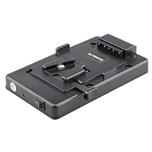 Placa V-Lock con liberación rápida de seguridad para cámaras